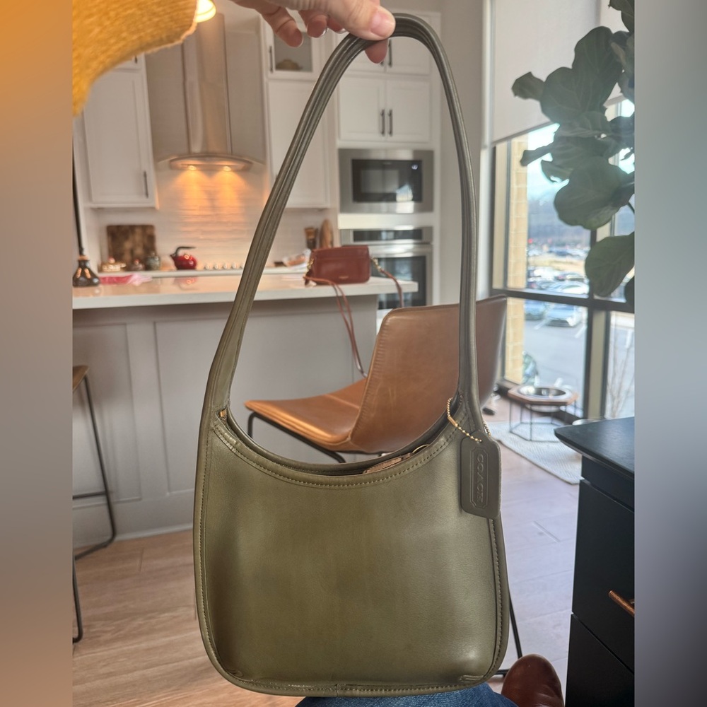 Vintage 90s Coach 9020 Ergo in rare Loden Green. - Picture 5 of 6